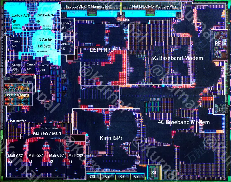 <ES>Hisilicon Hi6285(Kirin 815 ES)